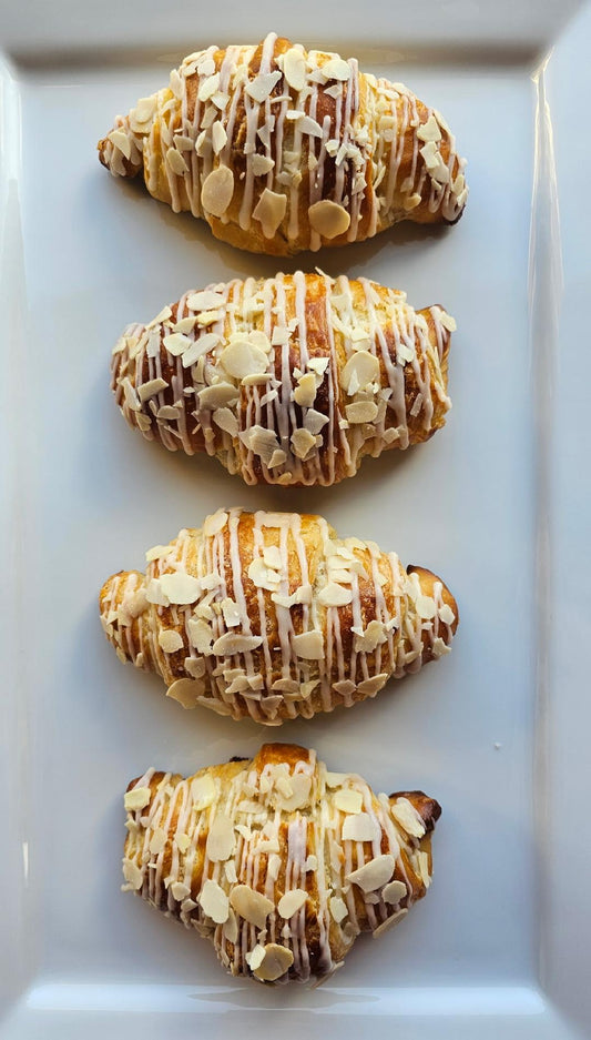 Almond Croissant with Almond Cream Center