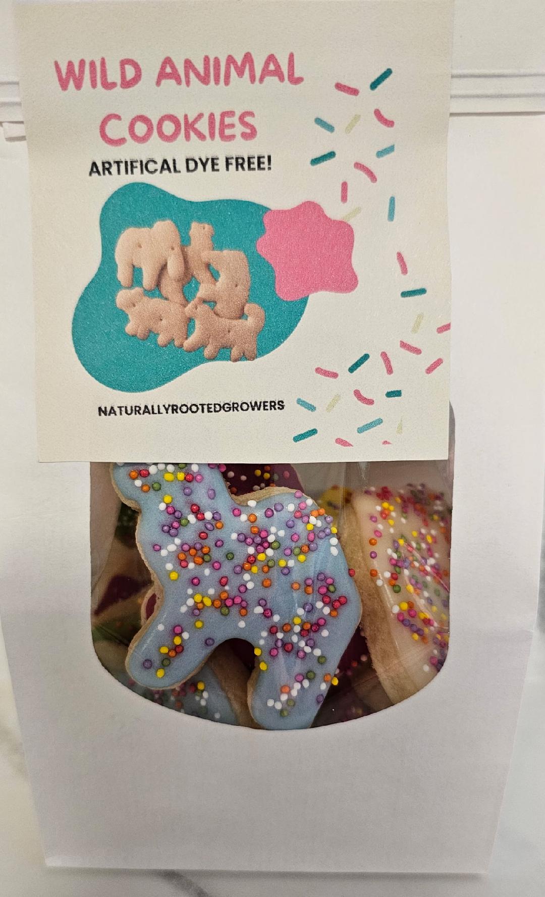 Wild Animal Cookies
