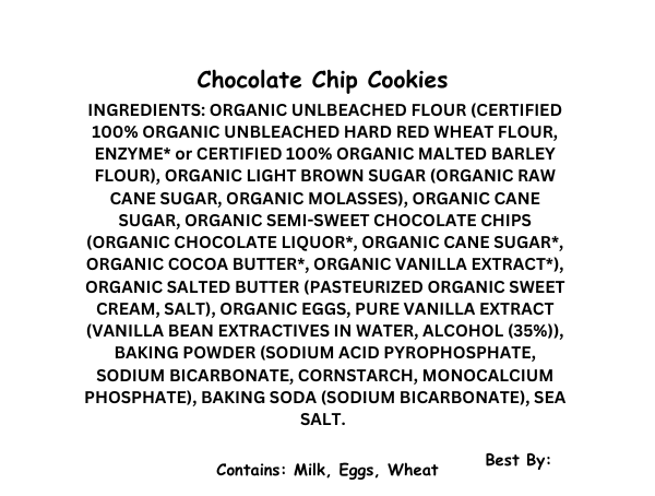 Chocolate Chip Cookies (12)