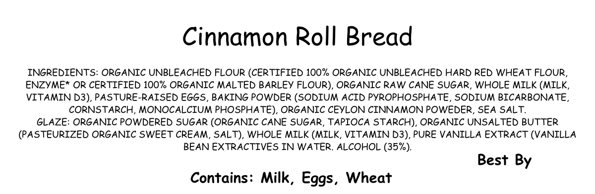 Cinnamon Roll Bread