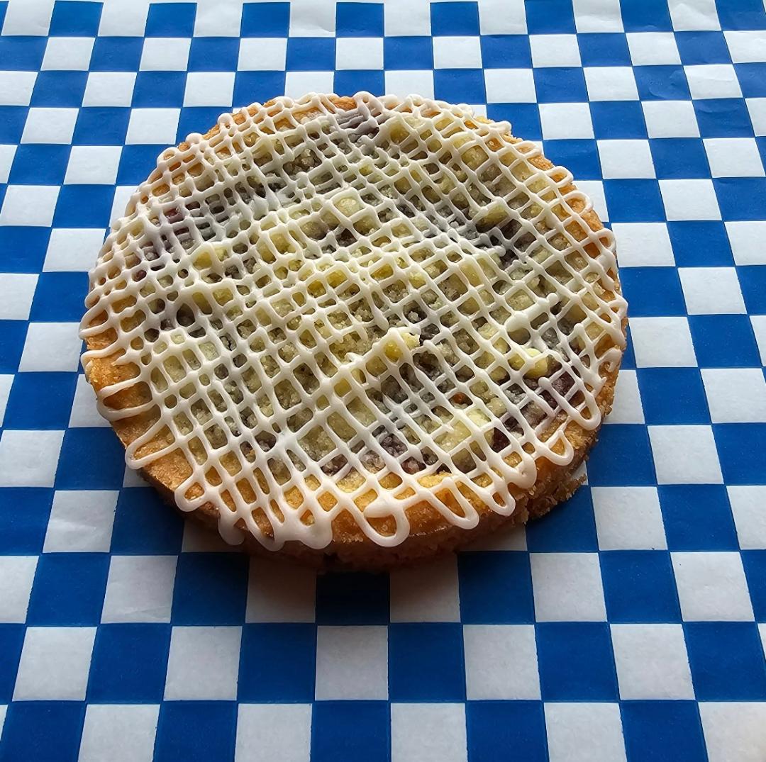 Raspberry Crumble Cookies