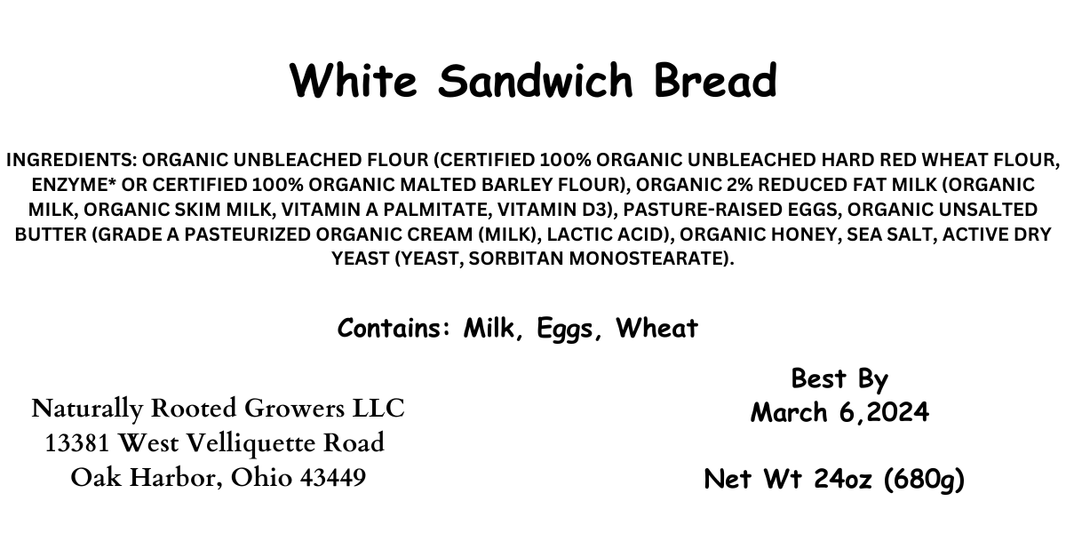 7-Ingredient White Bread