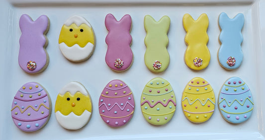 Assorted Easter Sugar Cookies