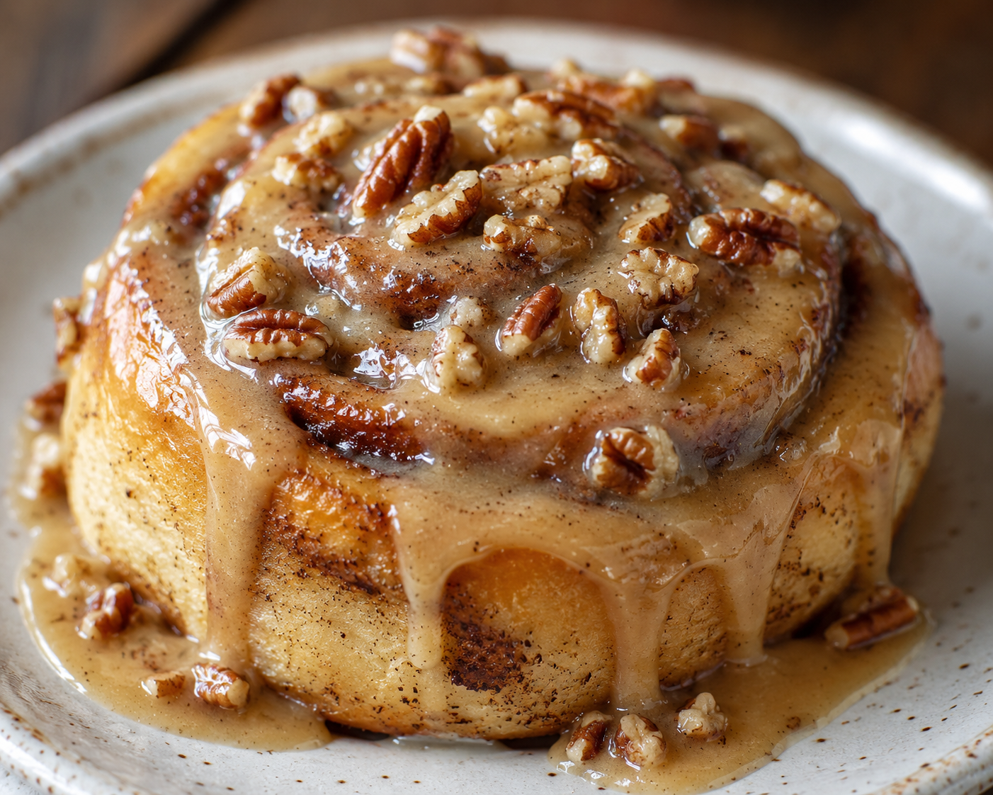 Pecan Cinnamon Roll