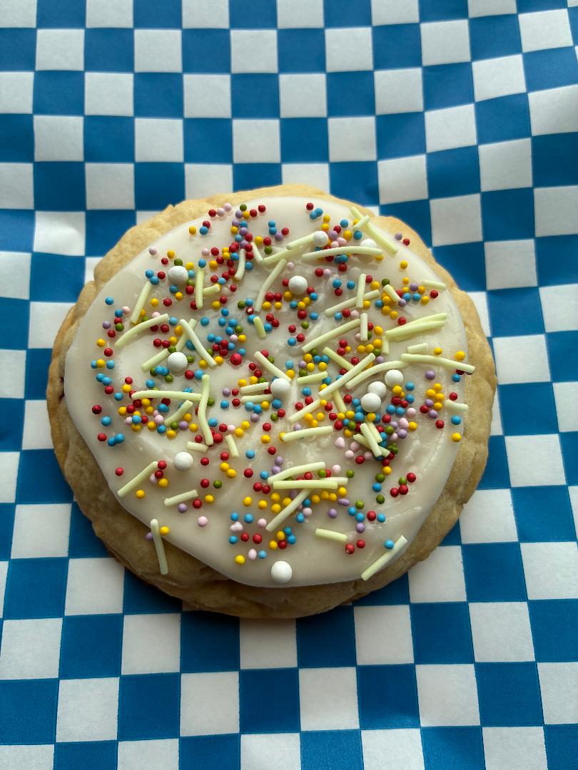 Blueberry Pop Tart Cookie
