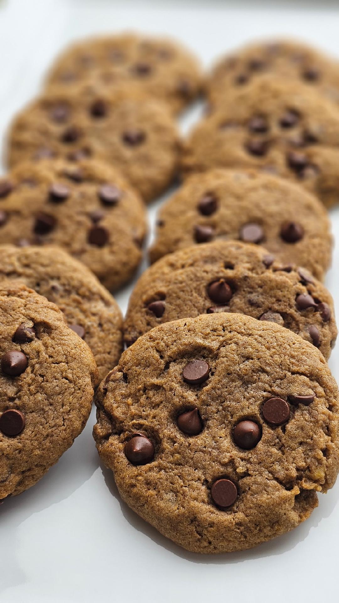 Pumpkin Chocolate Chip Cookies