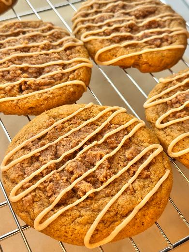 Pumpkin Crumb Cake Cookie
