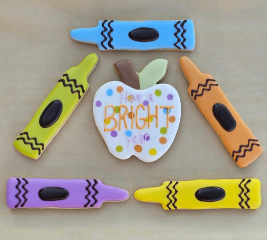 Back 2 School Sugar Cookies